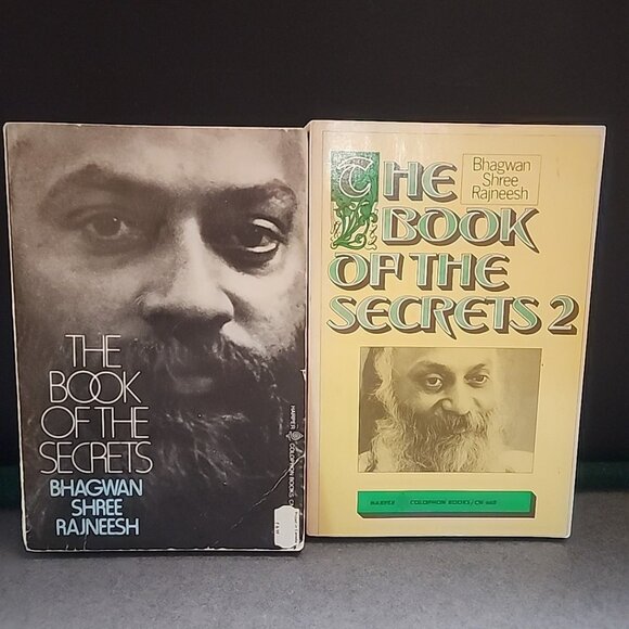 books Other - The Book Of Secrets 1 & 2 Bhagwan Rajneesh First Harper Colophon Edition 1977/79